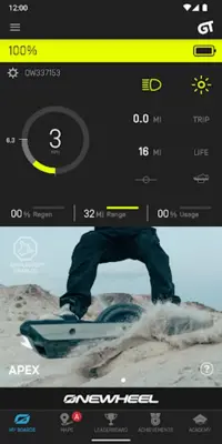 Onewheel android App screenshot 13